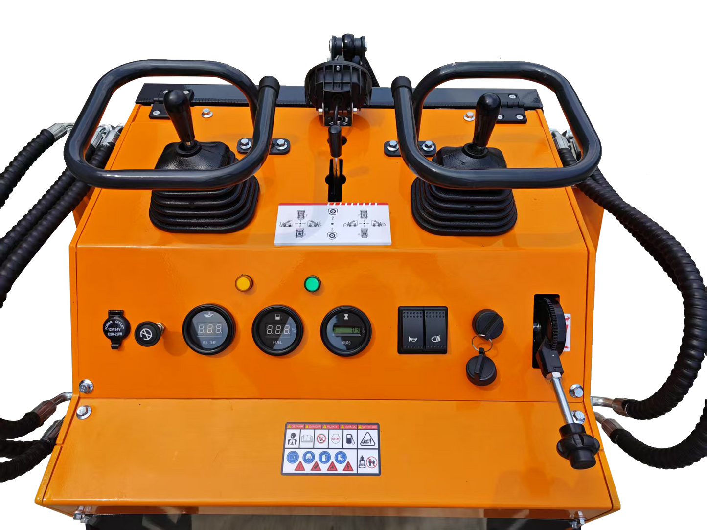 23hp Mini Skid Steer Loader, with Bucket 22-25hp for Farm Gardin Construction Digging, Bull-dozing, Drilling, Augering