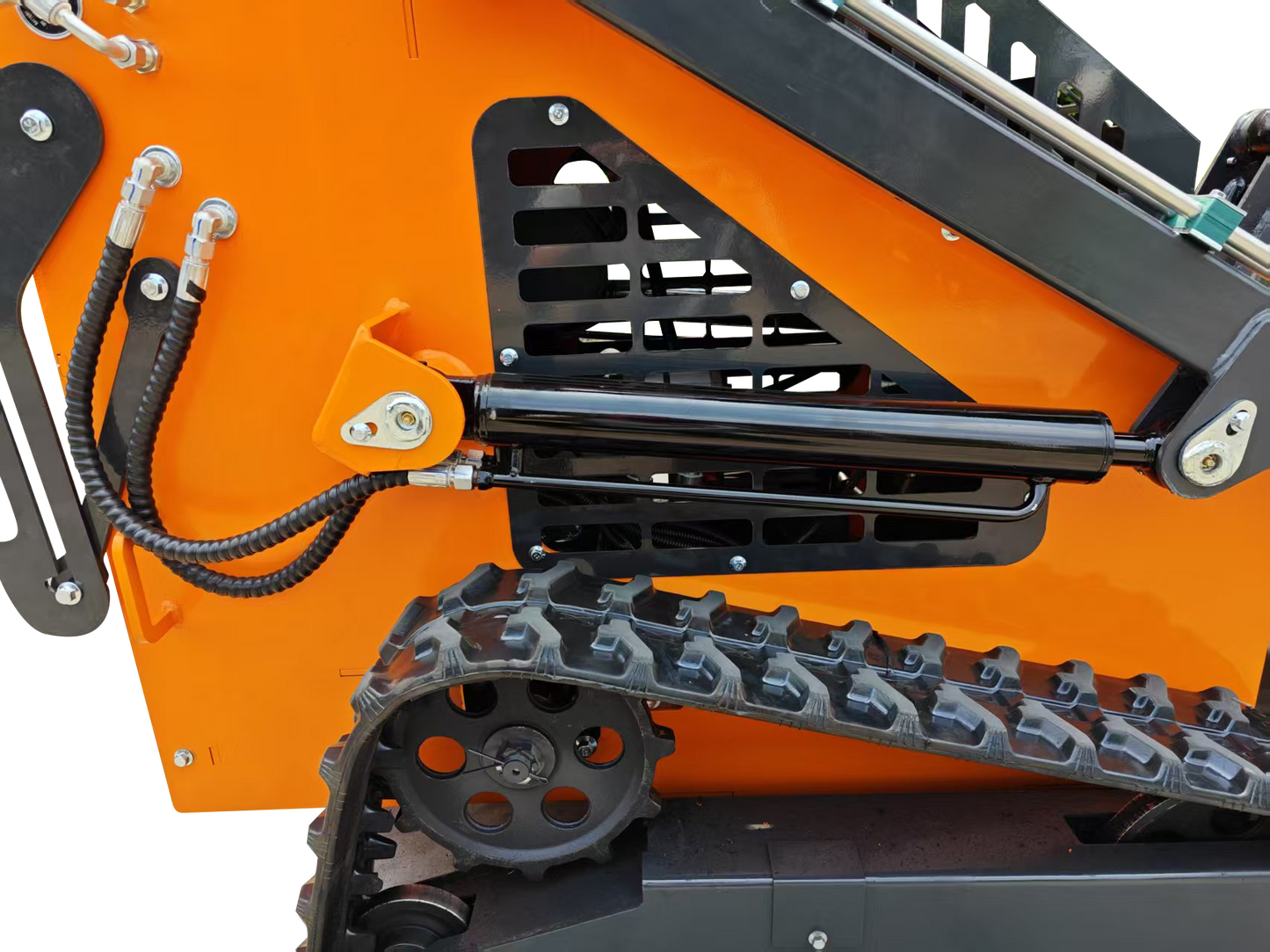23hp Mini Skid Steer Loader, with Bucket 22-25hp for Farm Gardin Construction Digging, Bull-dozing, Drilling, Augering
