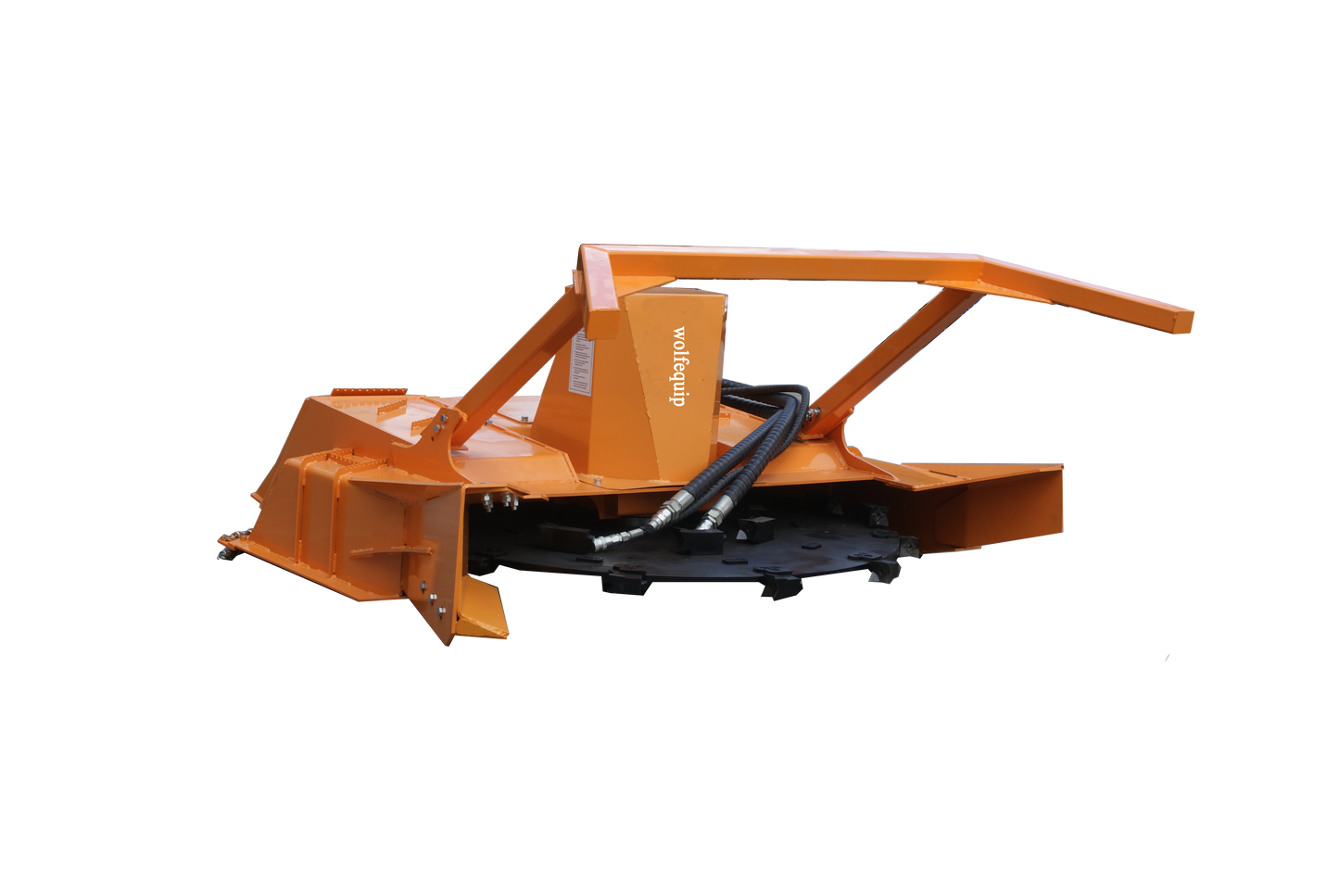Wolfequip 72" Disc Mulcher Heavy Duty Disc Plow for Large-Scale Land Cultivations and Farm Transformation