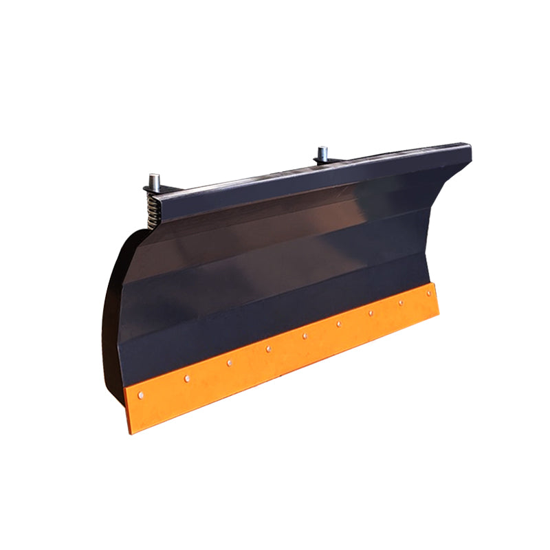 WolfEquip 84 Inch Skid Steer Dozer Blade Attachment Hydraulic Snow Plow Heavy Duty