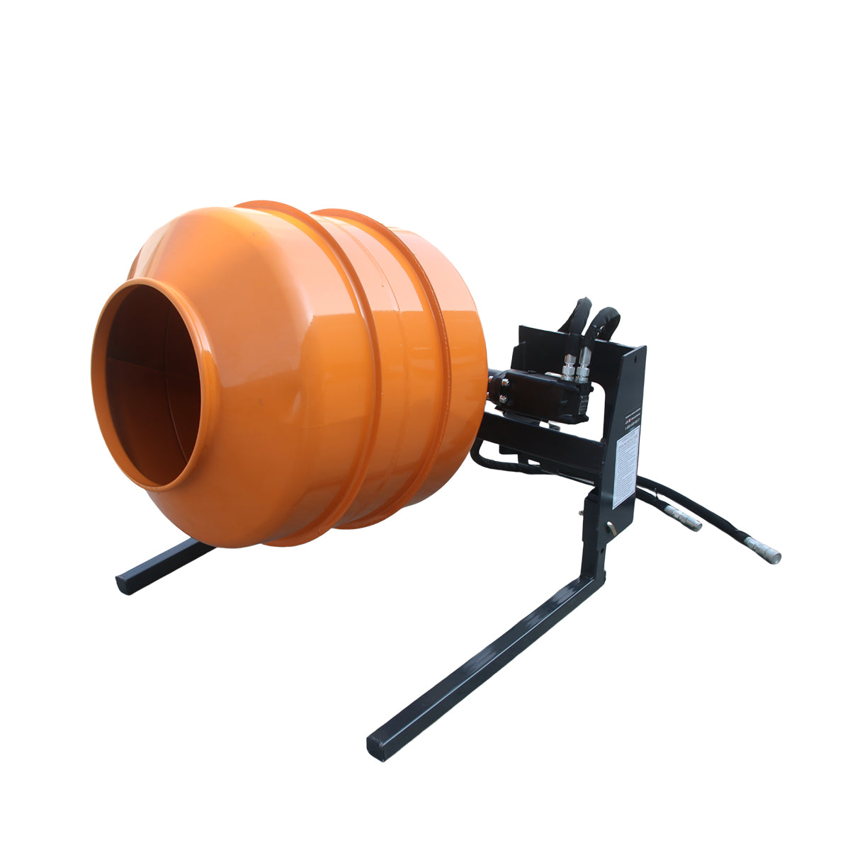 Wolfequip 17" SKID STEER Hydraulic Concrete Mixer Roller 15hp Motor Power