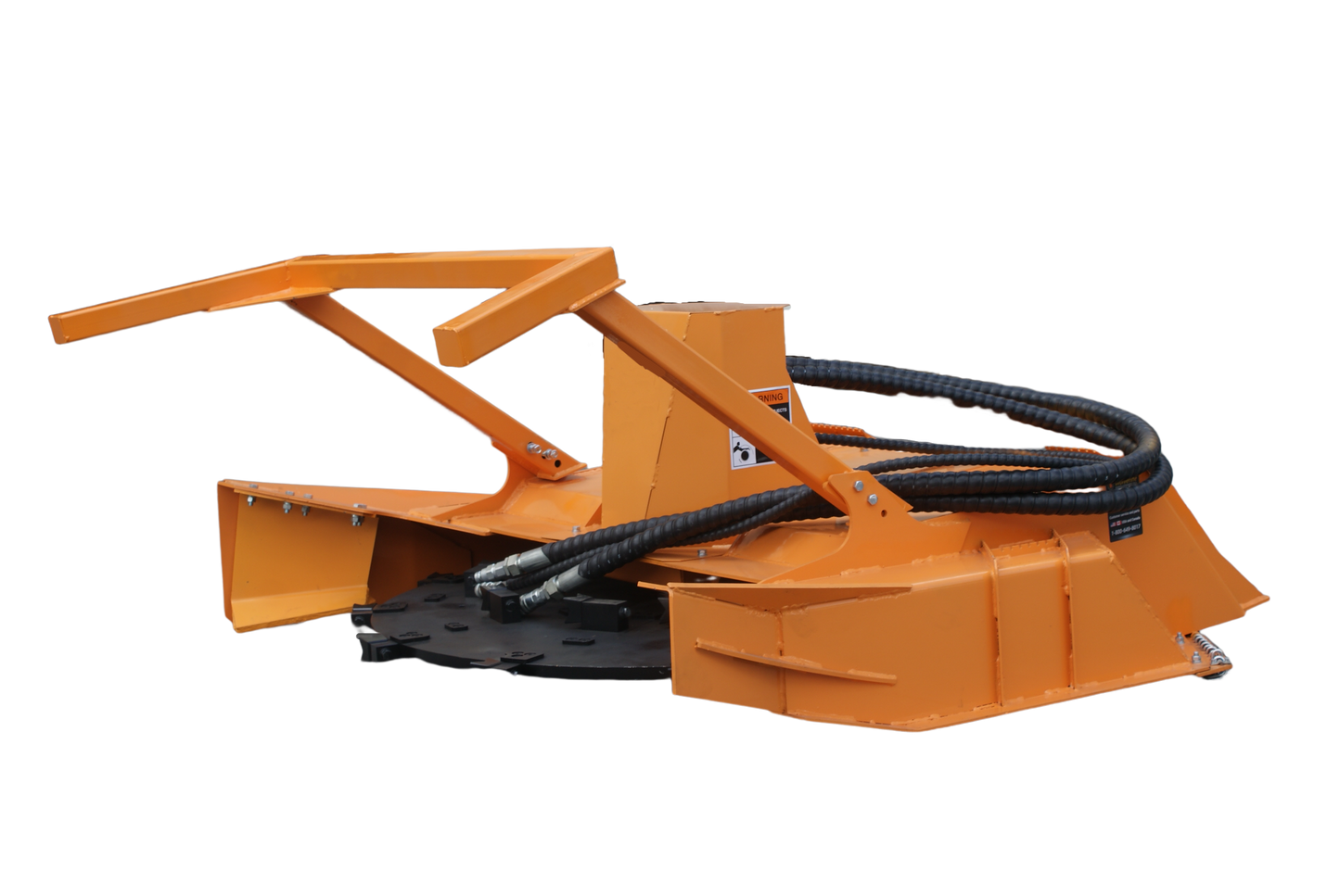 Wolfequip 72" Heavy Duty Disc Plow, 6ft Disc Plough for Large-Scale Land Cultivation – Farm Transformation Implement for Tractors & Skid Steers