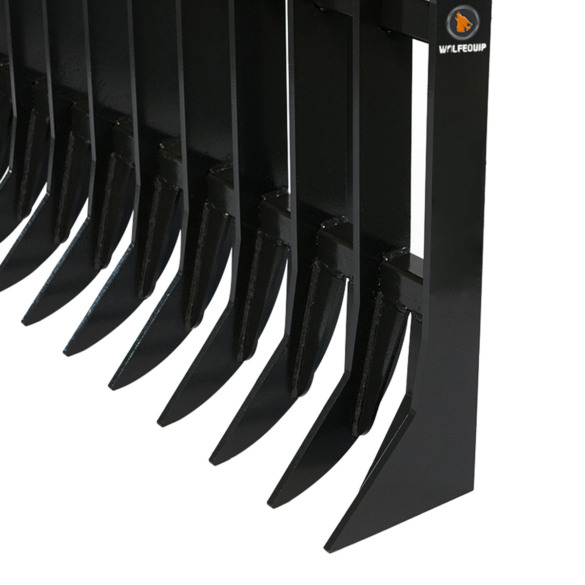 72" SKID STEER Root Rake Attachment for Excavator Tractor
