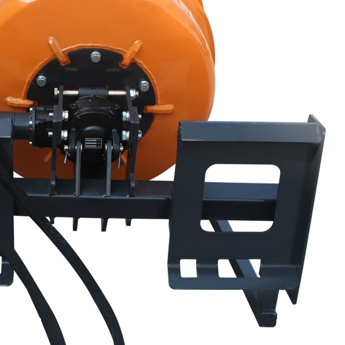 Wolfequip 17" SKID STEER Hydraulic Concrete Mixer Roller 15hp Motor Power