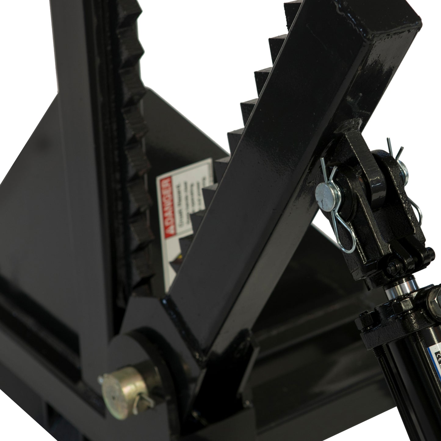 12" Hydraulic Tree Puller for Skid Steer, Heavy Duty Post & Tree Puller Attachment