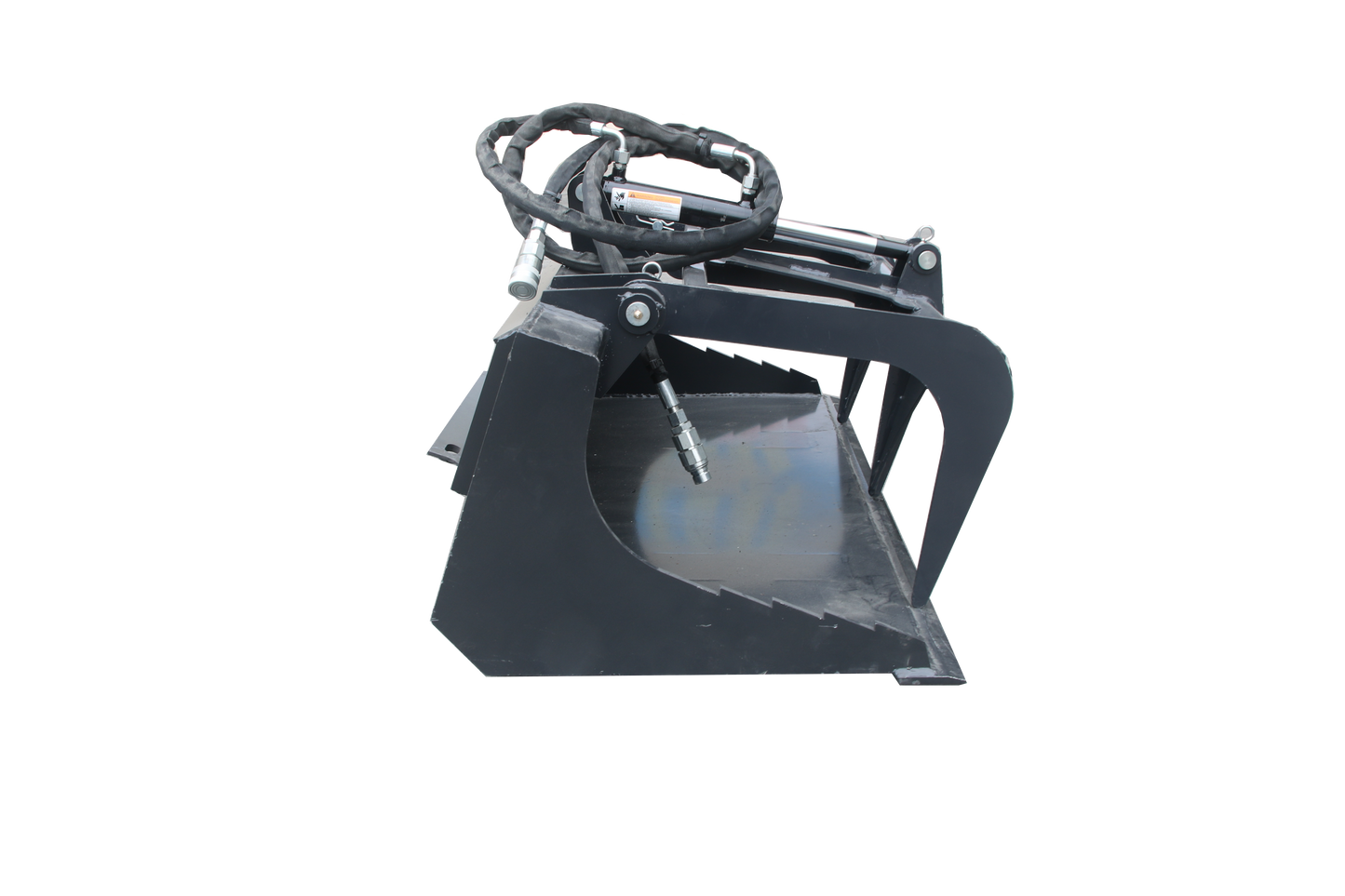 44" Mini Stump Bucket Stump Grapple Skid Steer Attachment,3000 PSI Hydarulic Cylinders, Suitable for Mini Loaders for Construction, Farm and Ranch