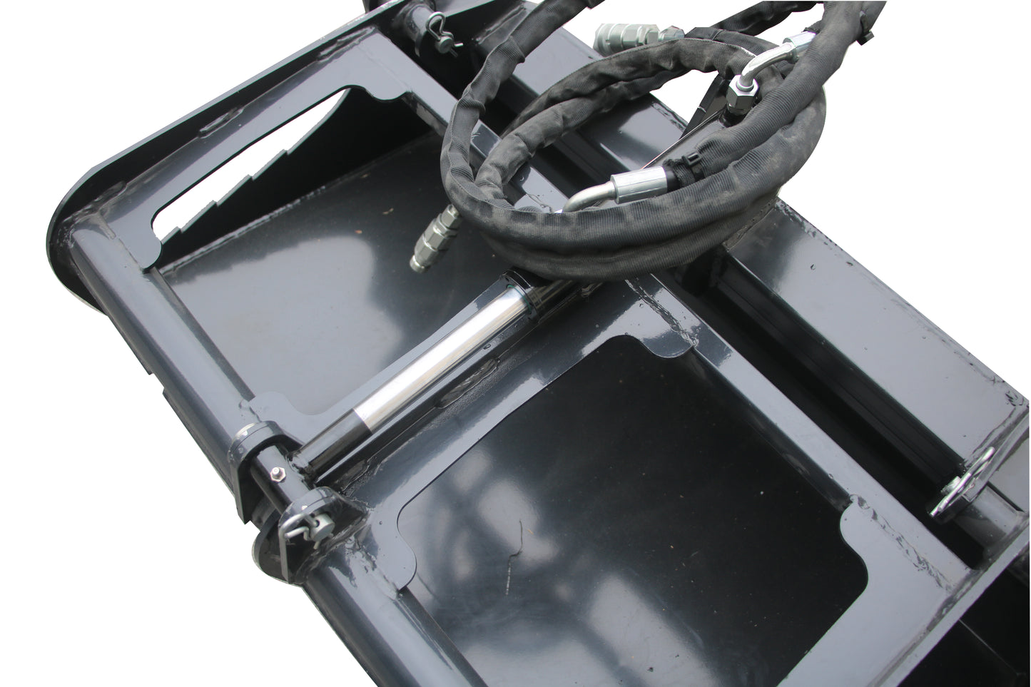 44" Mini Stump Bucket Stump Grapple Skid Steer Attachment,3000 PSI Hydarulic Cylinders, Suitable for Mini Loaders for Construction, Farm and Ranch