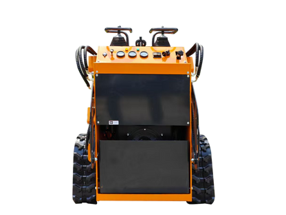 23hp Mini Skid Steer Loader, with Bucket 22-25hp for Farm Gardin Construction Digging, Bull-dozing, Drilling, Augering