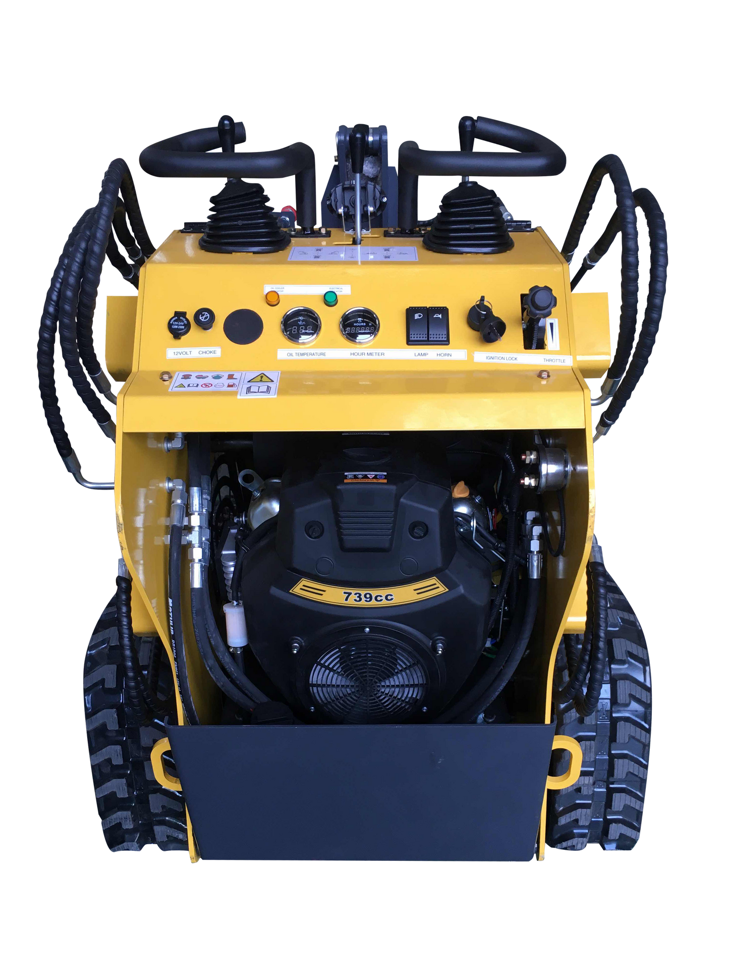 23hp Mini Skid Steer Loader with Bucket 22-25hp, For Garden, Farms, Parks, Roads – Ideal for Digging, Drilling, Bull-Dozing, EPA Gasoline Engine