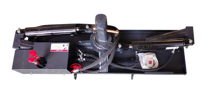 5 Fingers Hydraulic Rotating Grapple, Heavy Duty Skid Steer Attachment for Rock and Tree Moving - 360° Rotation Root Grapple for Land Clearing & Demolition
