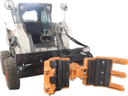 5 Fingers Rotating Grapple Rock and Tree Mover Heavy Duty Skid Steer Attachment
