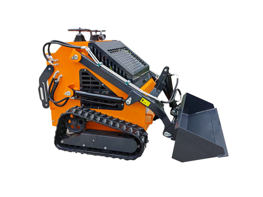 23hp Mini Skid Steer Loader, with Bucket 22-25hp for Farm Gardin Construction Digging, Bull-dozing, Drilling, Augering