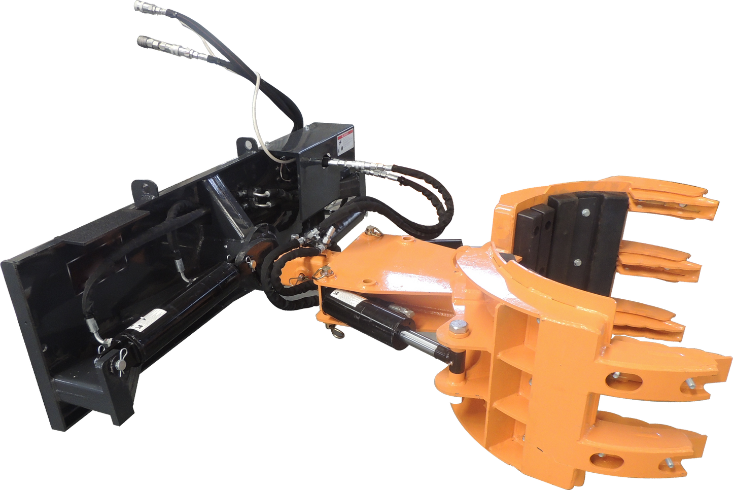 5 Fingers Rotating Grapple Rock and Tree Mover Heavy Duty Skid Steer Attachment