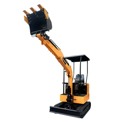 Wolfequip 13.5HP Mini Excavator Trench Digger Crawler 2000lbs