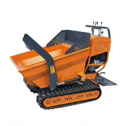 WolfEquip Mini Crawler Dumper 6.5HP Self Loading Tracked Carrier with Rato Engine EPA