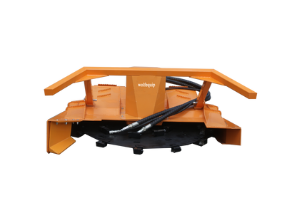 Wolfequip 72" Heavy Duty Disc Plow, 6ft Disc Plough for Large-Scale Land Cultivation – Farm Transformation Implement for Tractors & Skid Steers