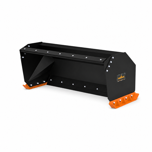 WolfEquip 84' Skid Steer Snow Pusher Attachment Heavy Duty Snow Removal Box