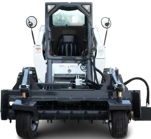 72'' Skid Steer Attachment Power Rake Harley Rake for Farm and Agriculture