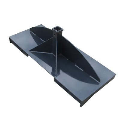 3,000 lbs Max Lift Capacity Utility Hitch Adapter 2" Receive For Skid Steer