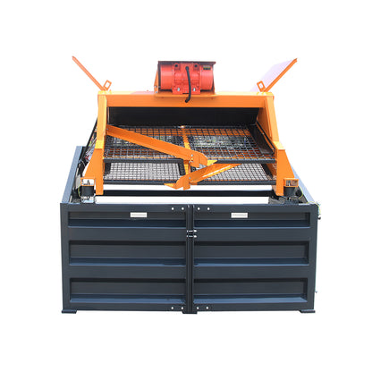 78" Vibratory Screening Bucket for Skid Steer, Heavy Duty Hydraulic Screener Attachment