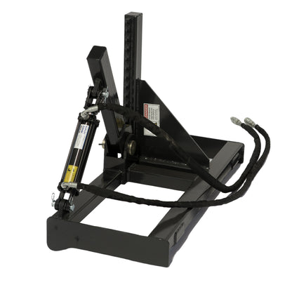 12" Hydraulic Tree Puller for Skid Steer, Heavy Duty Post & Tree Puller Attachment
