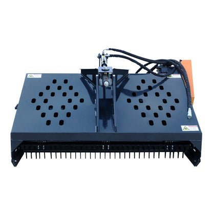 72'' Skid Steer Attachment Landscape Rake Hydraulic Powered 25-40 gpm