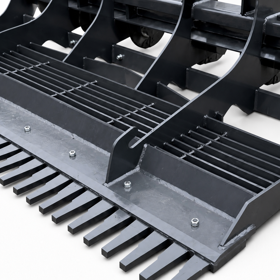 78" Skid Steer Land Leveler Attachment Medium Duty Grader