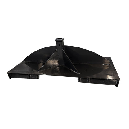 3,000 lbs Max Lift Capacity Utility Hitch Adapter 2" Receive For Skid Steer