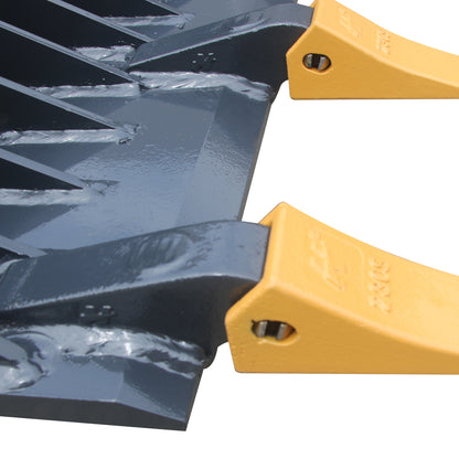 72" SKID STEER Rock Bucket Attachment