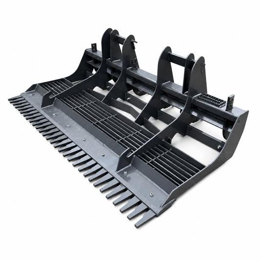 78" Skid Steer Land Leveler Attachment Medium Duty Grader