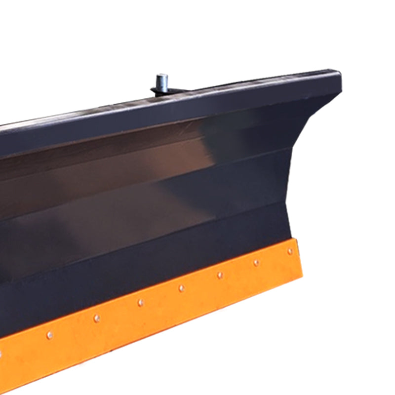 WolfEquip 84 Inch Skid Steer Dozer Blade Attachment Hydraulic Snow Plow Heavy Duty