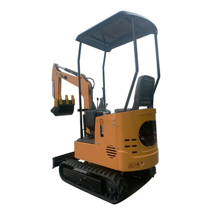 Wolfequip 13.5HP Mini Excavator Trench Digger Crawler 2000lbs