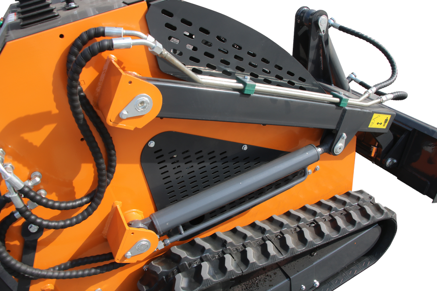 Wolfequip 23hp Mini Skid Steer Loader, with Bucket 22-25hp, Digging, Bull-dozing, Drilling, augering, trenching