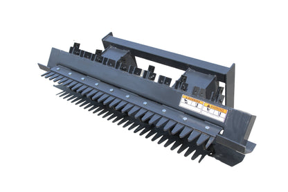 Wolfequip 72" Land Leveler Ripper Scarifier Ripping Depth 7-9"for loaders and excavators