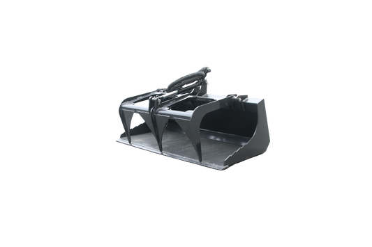 44" Mini Stump Bucket Stump Grapple Skid Steer Attachment,3000 PSI Hydarulic Cylinders, Suitable for Mini Loaders for Construction, Farm and Ranch