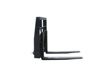 42" Pallet Forks for Skid Steer, 2500lbs Heavy Duty Pallet Fork Attachment with Quick Tach Frame, Dual Blade Design for Tractors & Compact Loaders