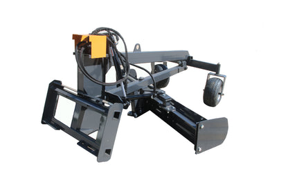 96" Grader Blade with Hitch Mount, 3-Point & Skid Steer Compatible – Heavy Duty Tractor Grader for Driveways, Roads & Snow Removal
