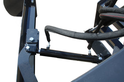 96" Grader Blade with Hitch Mount, 3-Point & Skid Steer Compatible – Heavy Duty Tractor Grader for Driveways, Roads & Snow Removal