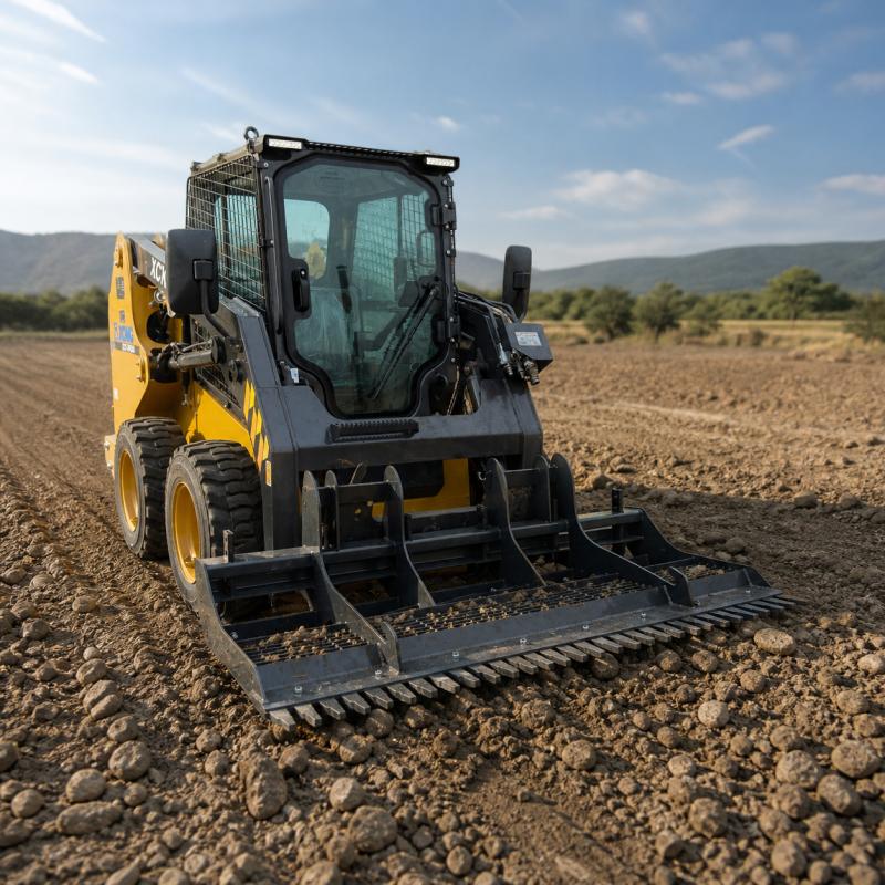 78" Skid Steer Land Leveler Attachment Medium Duty Grader